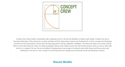 Desktop Screenshot of conceptcrew.in