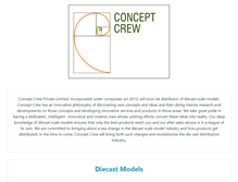 Tablet Screenshot of conceptcrew.in